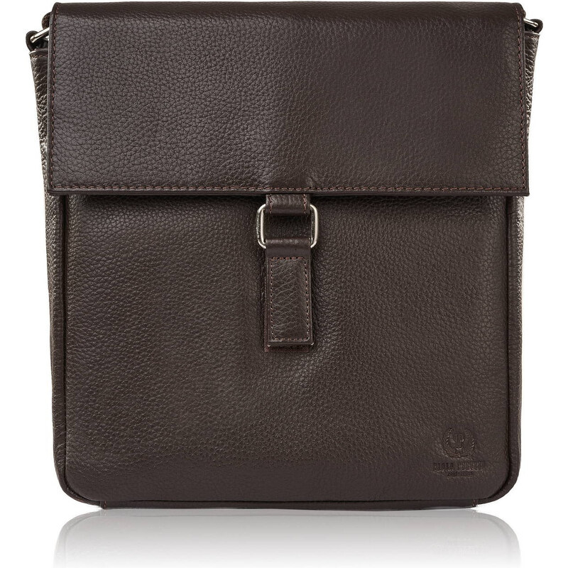 Paolo Peruzzi Malá dámska kožená kabelka na rameno T-125-BR | hnedá T 56621304