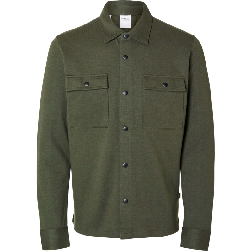 SELECTED Prechodná bunda SLHJACKIE olivová 61963834