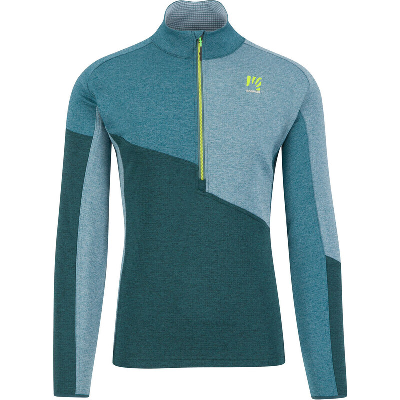 Karpos FEDERA HALF-ZIP flíska Forest/Balsam/North Atlantic 58442978