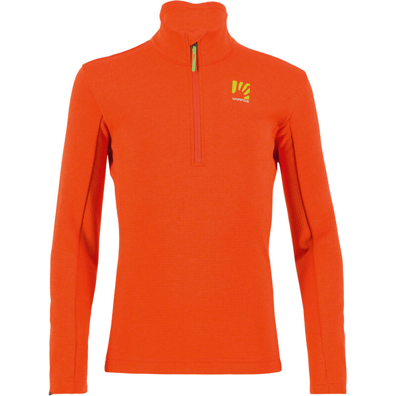Karpos PIZZOCCO KID HALF-ZIP flíska Spicy Orange 58443502