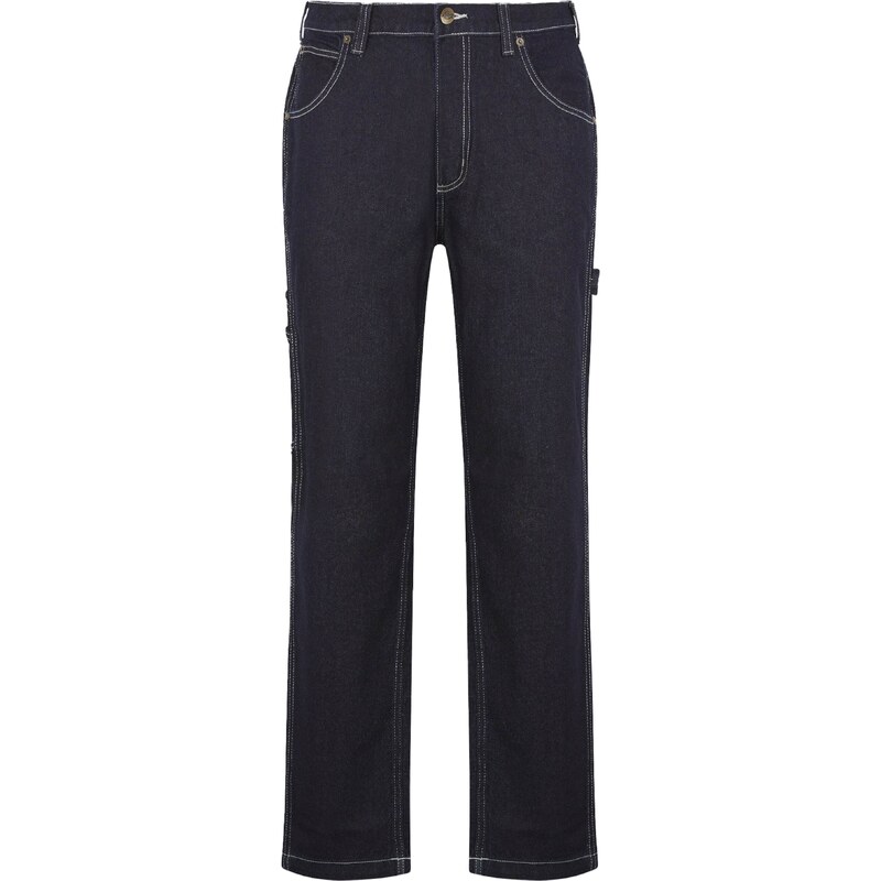 DICKIES Džínsy modrá / žltá / červená / čierny denim 57220215