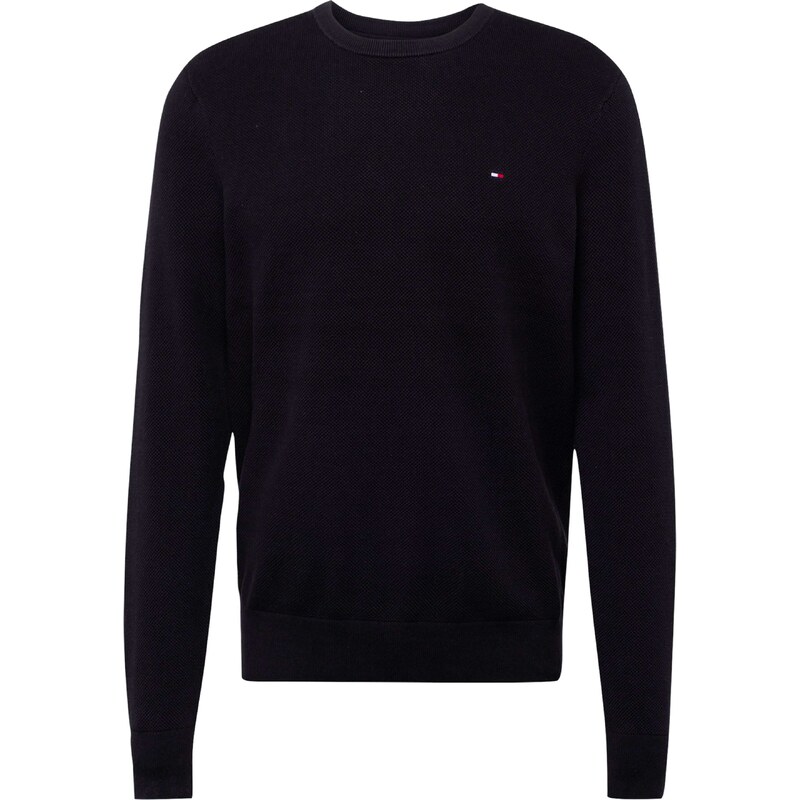TOMMY HILFIGER Sveter ESSENTIAL čierna 56756861