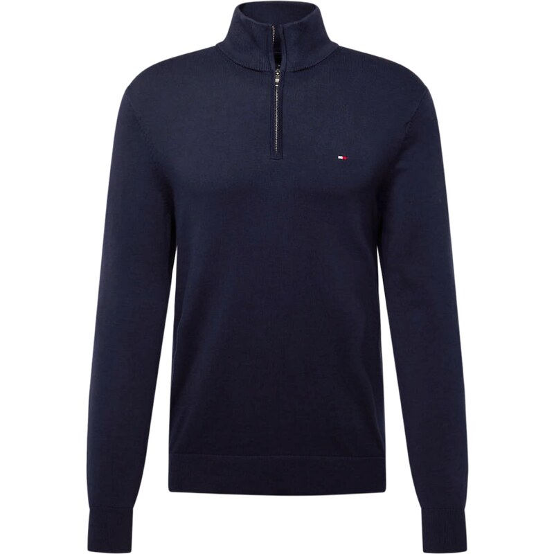 TOMMY HILFIGER Sveter ESSENTIAL tmavomodrá 56756869