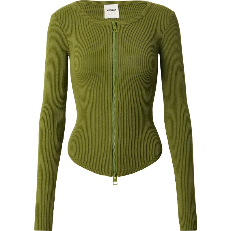 ABOUT YOU x Laura Giurcanu Kardigán olivová 57557718