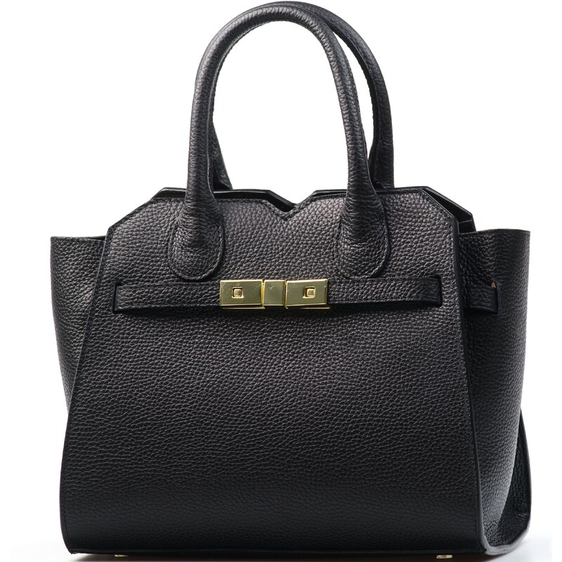 Blaire Kožená kabelka Sandrine čierna 64987823