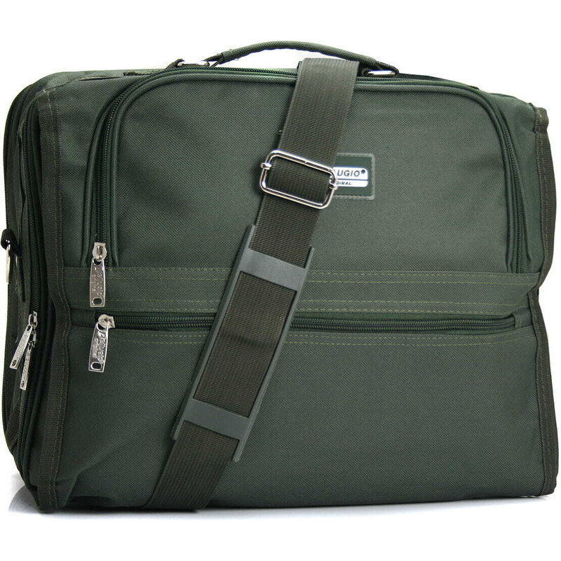 Pánska nylonová taška Bellugio Jordans, khaki 64831520