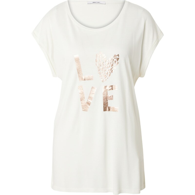 ABOUT YOU Tričko Athina biela 58422590