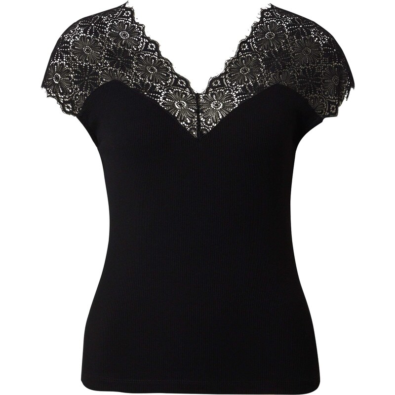 ABOUT YOU Tričko Camilla čierna 58422587