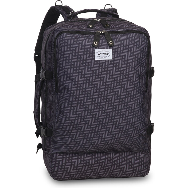 Bestway cestovný batoh Cabin Pro - prints 40 l - antracitová 62193414