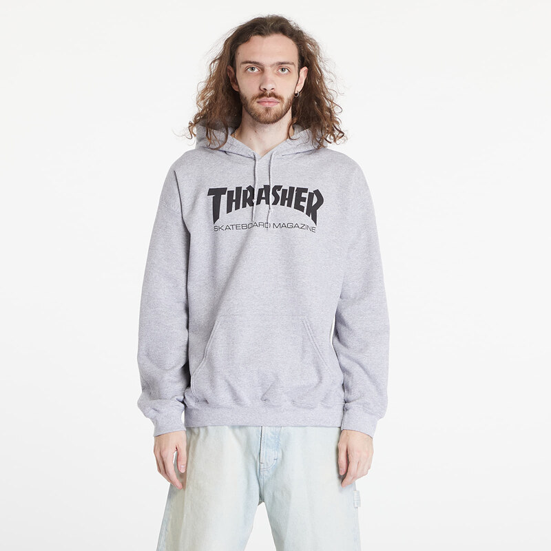 Mikina Thrasher Skate Mag Hoody Melange Grey M 54721866