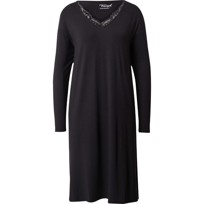 TRIUMPH Nočná košieľka Timeless Sensuality čierna 56680488