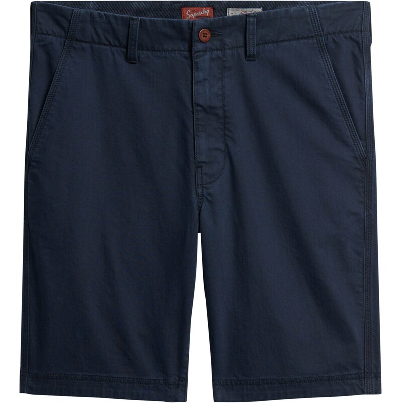 Superdry & Co Chino nohavice námornícka modrá 65871946