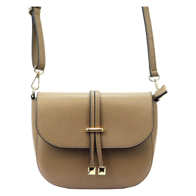 Kožená kabelka Luka béžová KZ54540 62179295