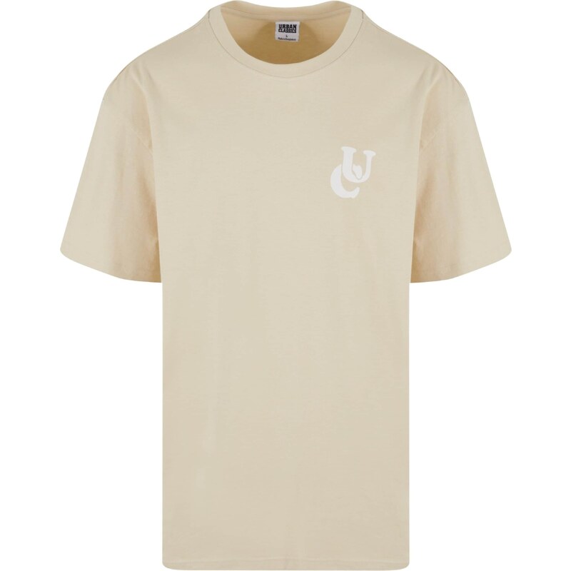 Urban Classics Tričko piesková / biela 56726757