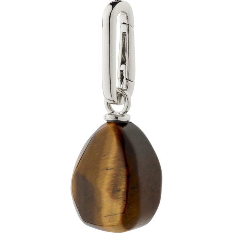 Pilgrim Prívesok Tiger Eye hnedá / strieborná 57048560