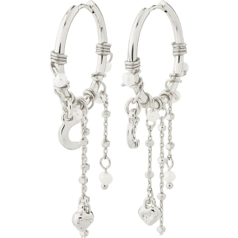 Pilgrim Náušnice Arlet strieborná 56727488