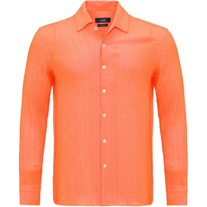 Antioch Biznis košeľa koralová 56756692