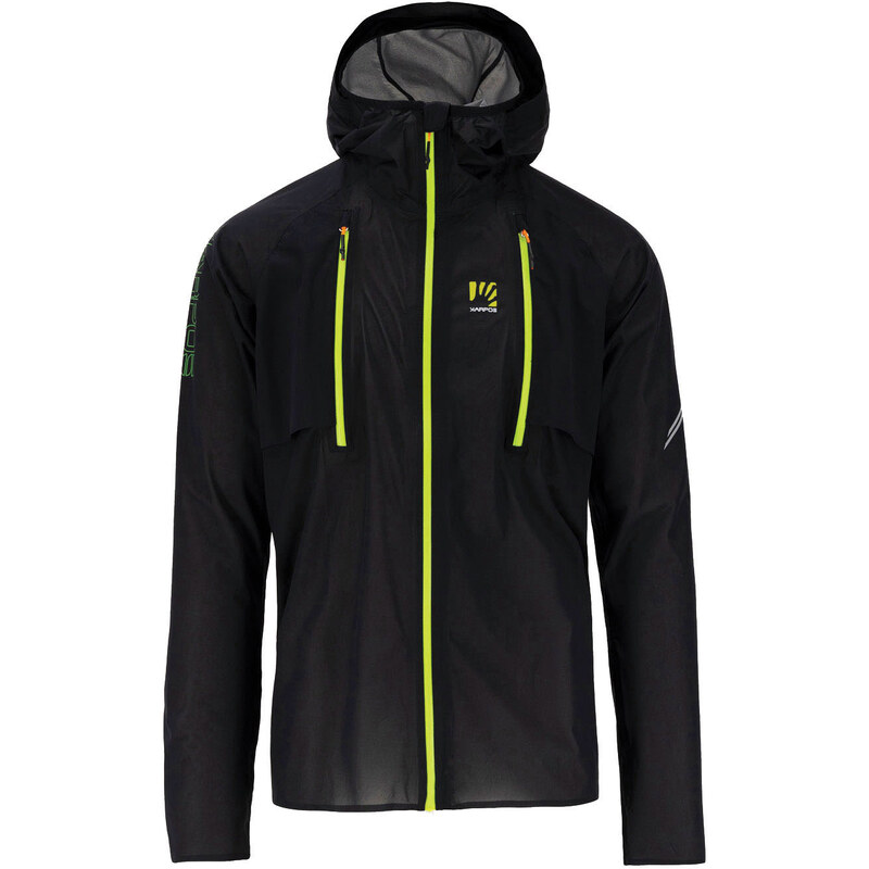 Karpos LAVAREDO RAIN bežecká bunda, unisex, čierna/modrá 58443171
