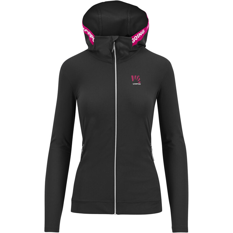 Karpos EASYFRIZZ dámska mikina so zipsom Black/Innuendo 58442913