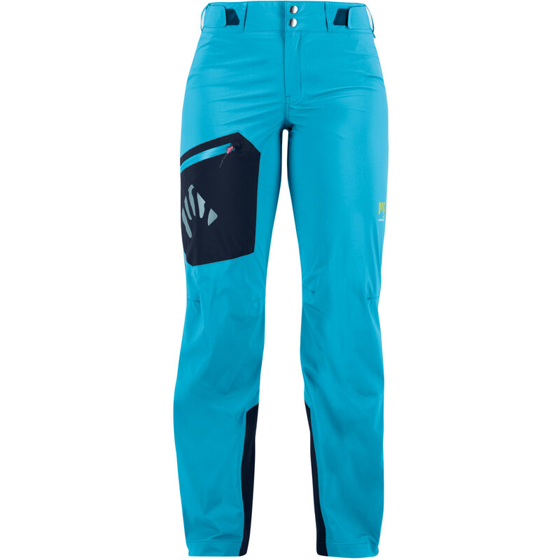 Karpos VALSESIA SHELL skialpinistické nohavice, dámske, blue atoll 58443749