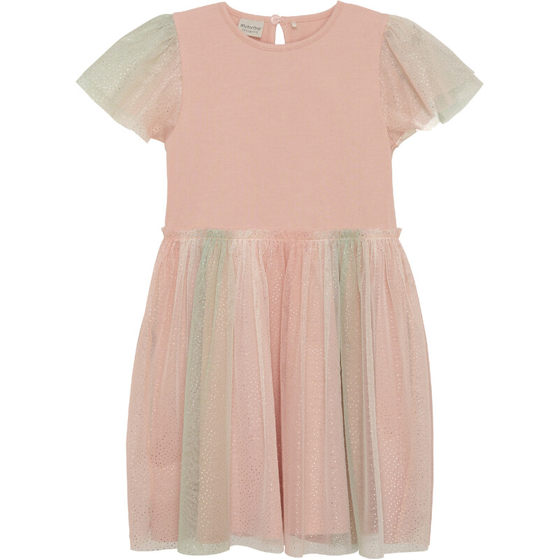 Minymo Šaty Tulle Peach Beige 54472296