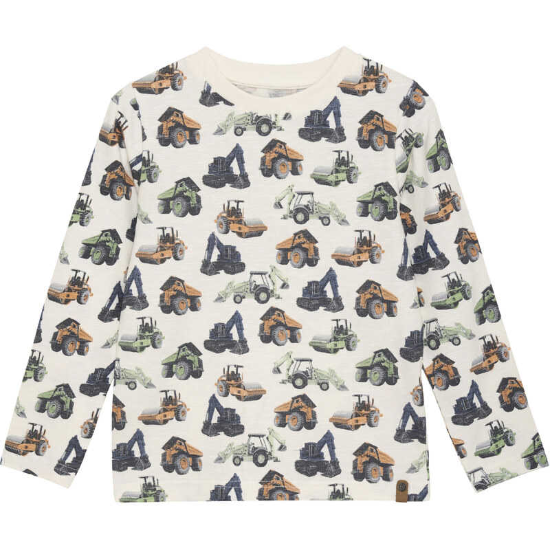 Minymo Tričko s Dlhým Rukávom Bager 54472377
