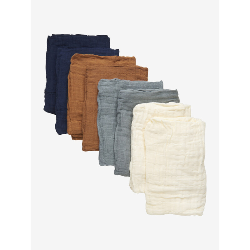 Pippi Mušelin plienky z organickej bavlny Dress Blues 8ks 54472654