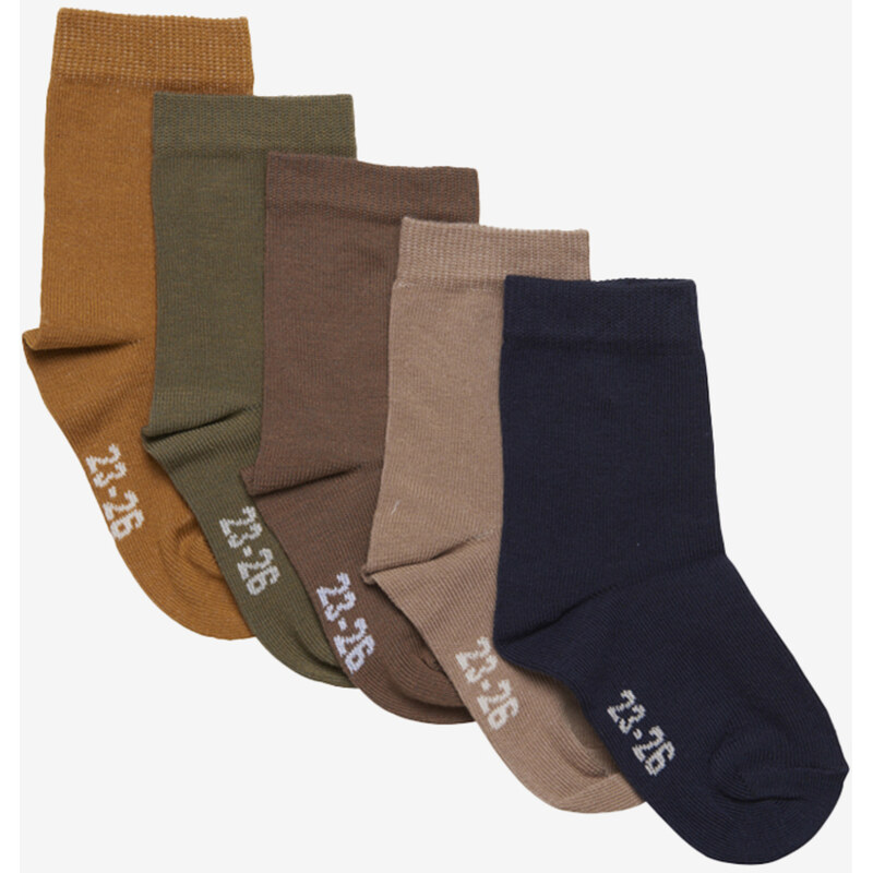 Minymo Ponožky Dried Herbs 5pack 54472659