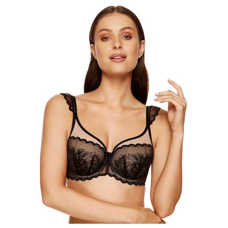 Gorteks Vystužená podprsenka Astrid/B4 čierna 56761199