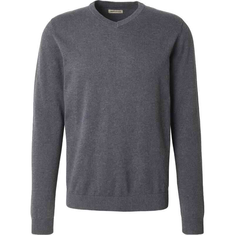 JACK & JONES Sveter tmavosivá 12646762