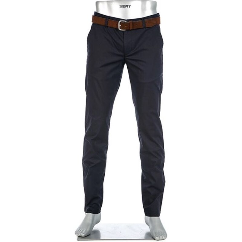 Pánske Premium biznis modré nohavice ALBERTO regular fit 56769723