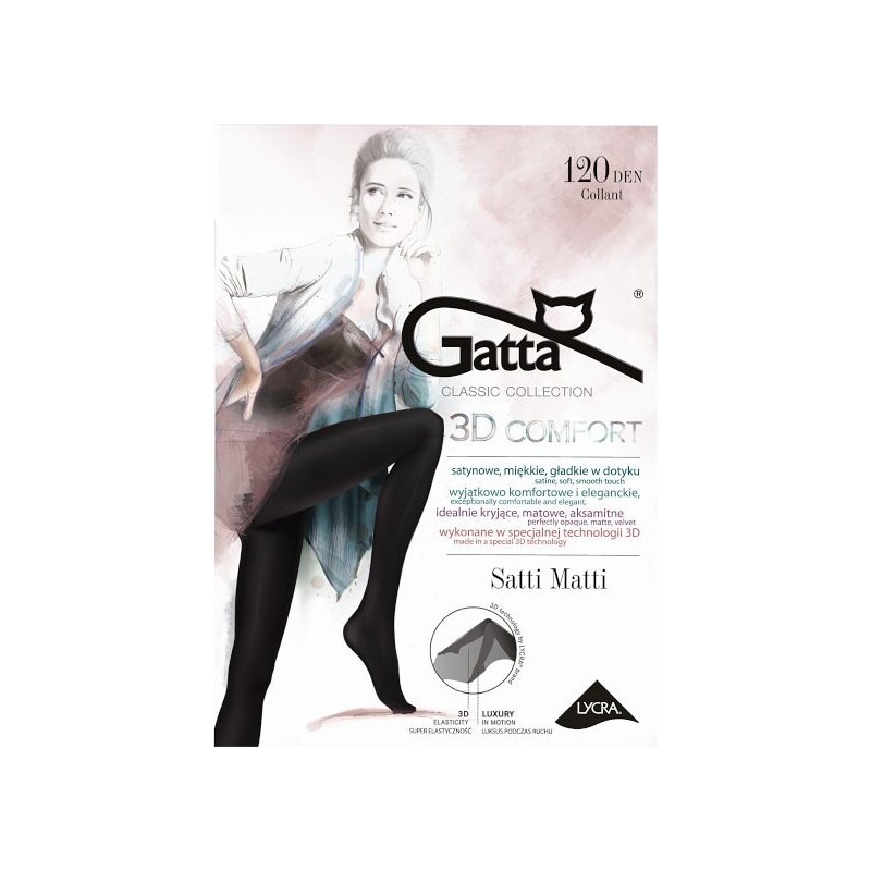 Pančuchy Gatta Satti Matti 120 den 42822822