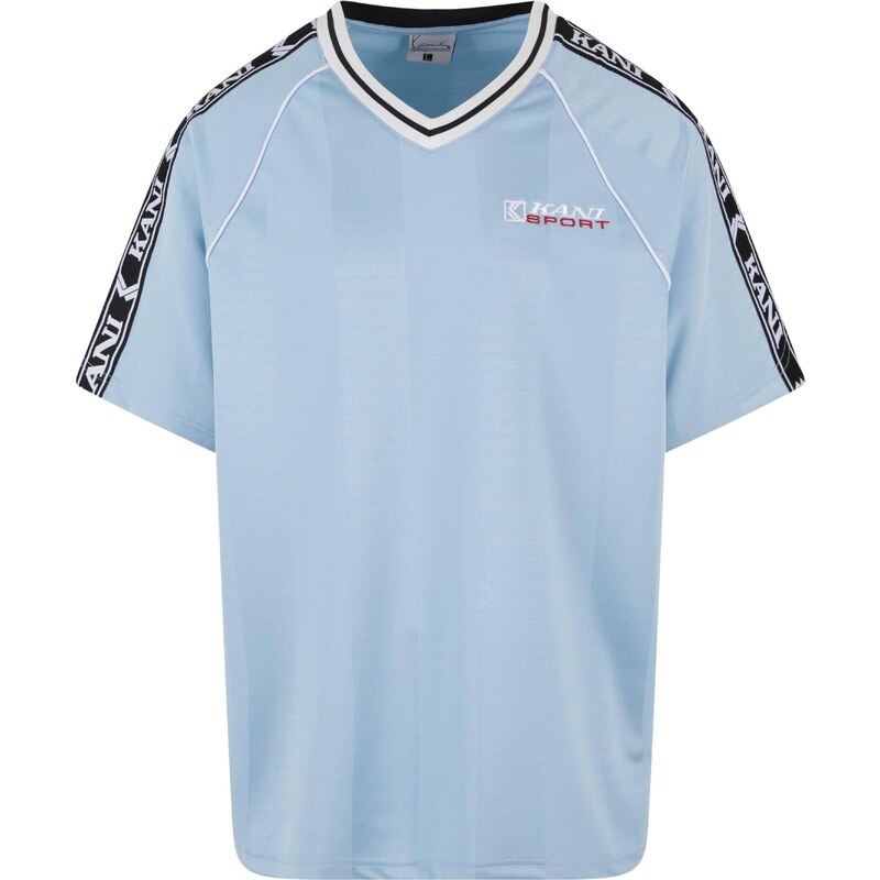 Karl Kani Tričko modrosivá / tmavočervená / čierna / biela 56773936