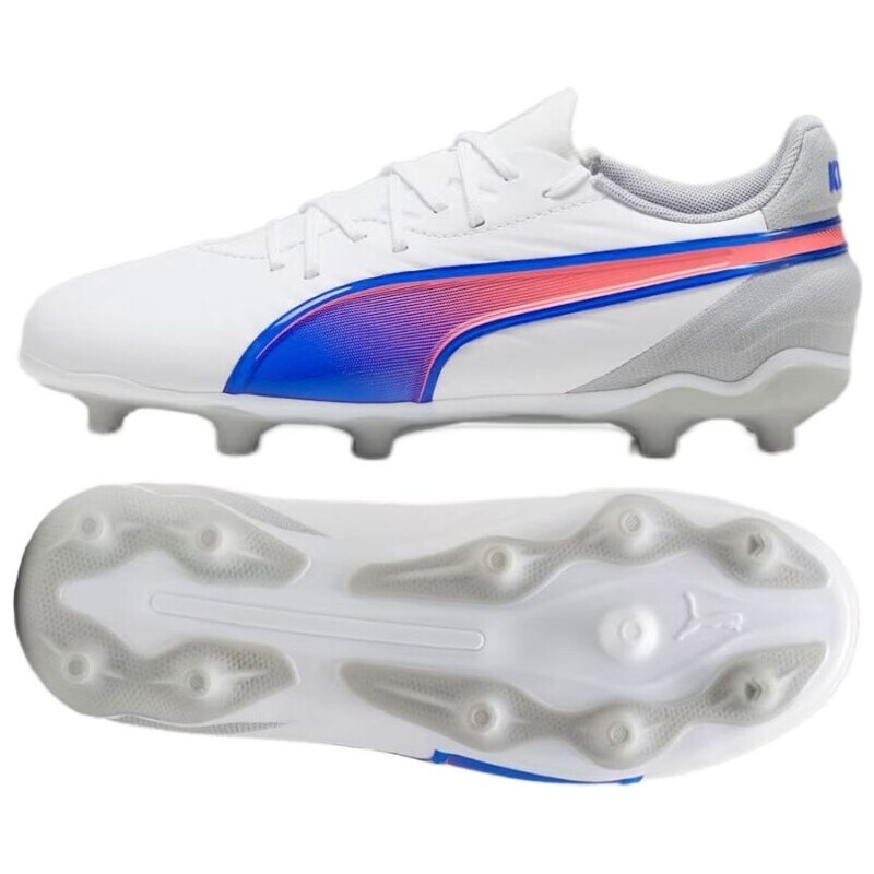 Puma KING MATCH FG/AG Jr white 56772077