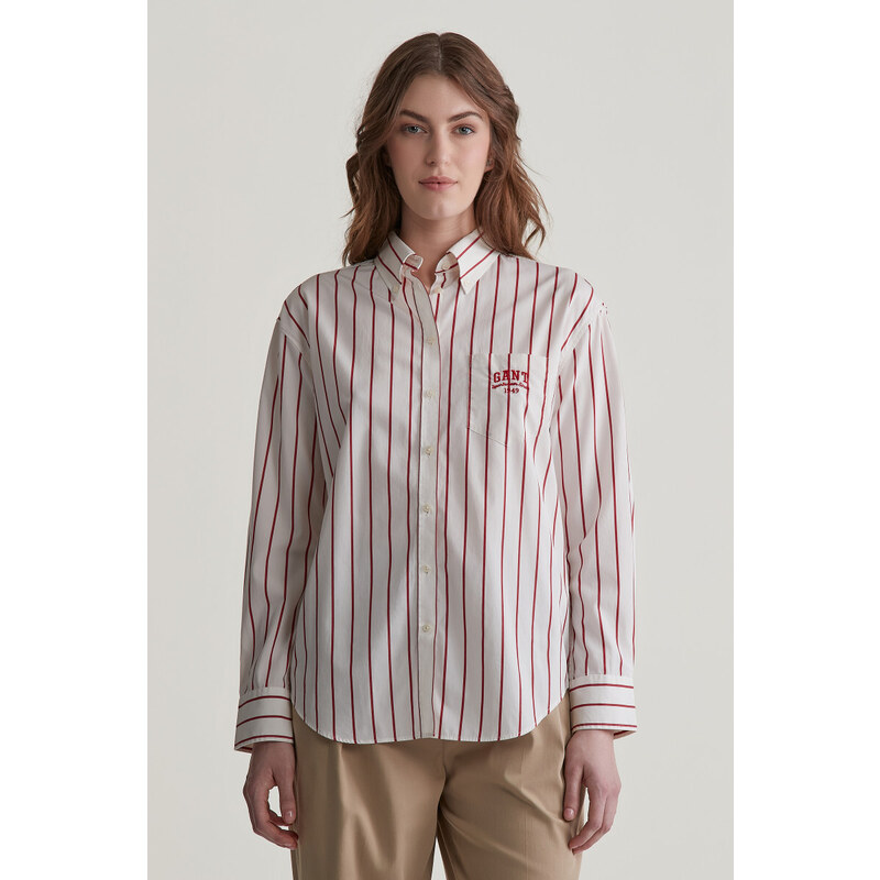 KOŠEĽA GANT REL SMALL GRAPHIC SHIRT RUBY RED 56772045