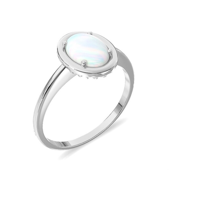 Žatecký Prsteň z bieleho zlata 22169/B/Op 31560362