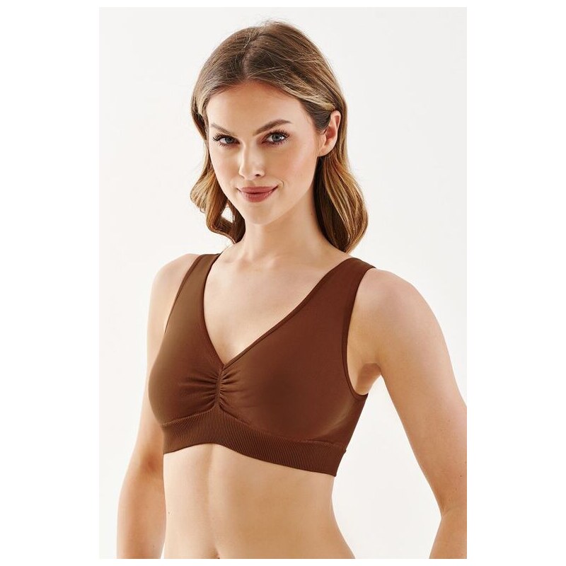 Gabriella Bezšvová podprsenka Top Shape mocca 52657358