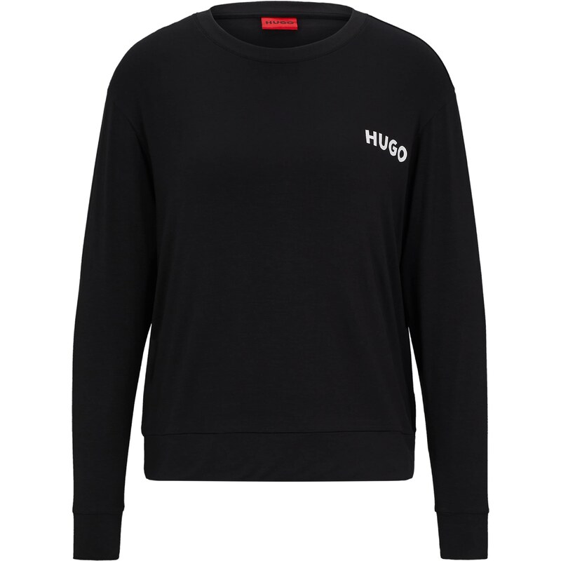 HUGO Tričká na spanie Unite čierna / biela 57248836