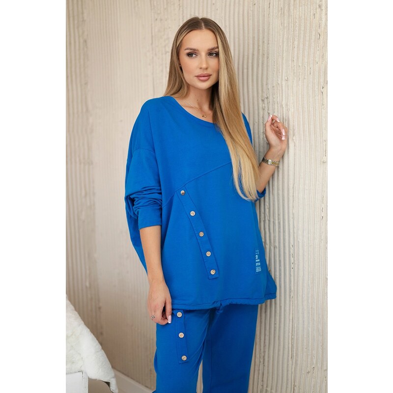 Kesi Oversize bavlnený komplet Blaze - mikina + tepláky 64237843