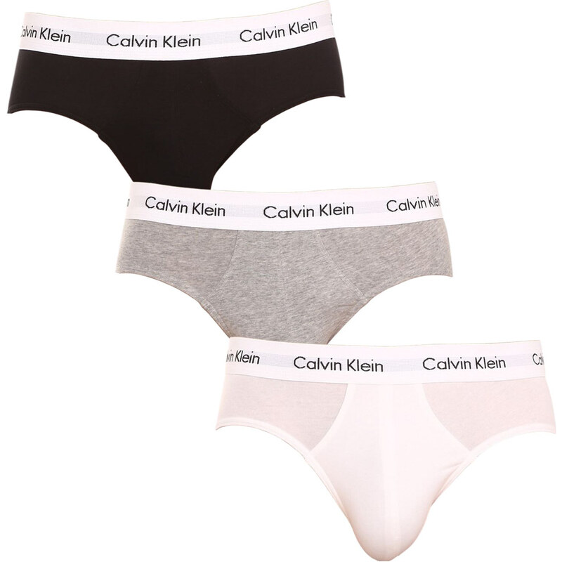 3PACK pánske slipy Calvin Klein viacfarebné (U2661G-998) 3966453