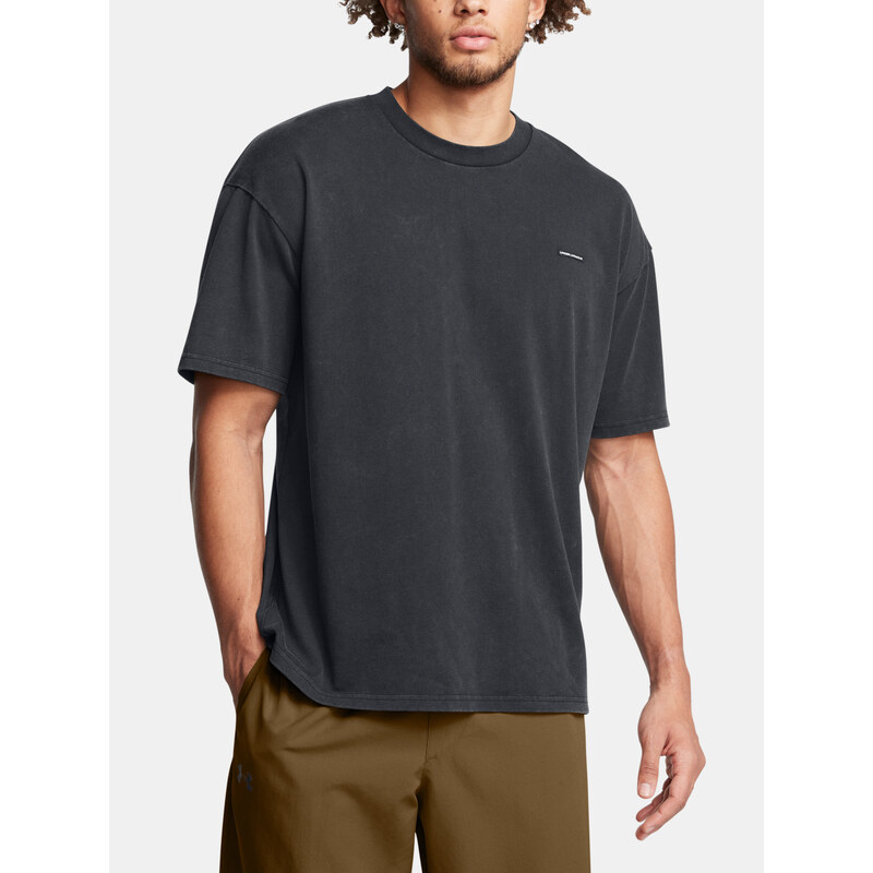 Under Armour Mens T-shirt UA M HW OS LOGO WASH SS - Mens 57780068