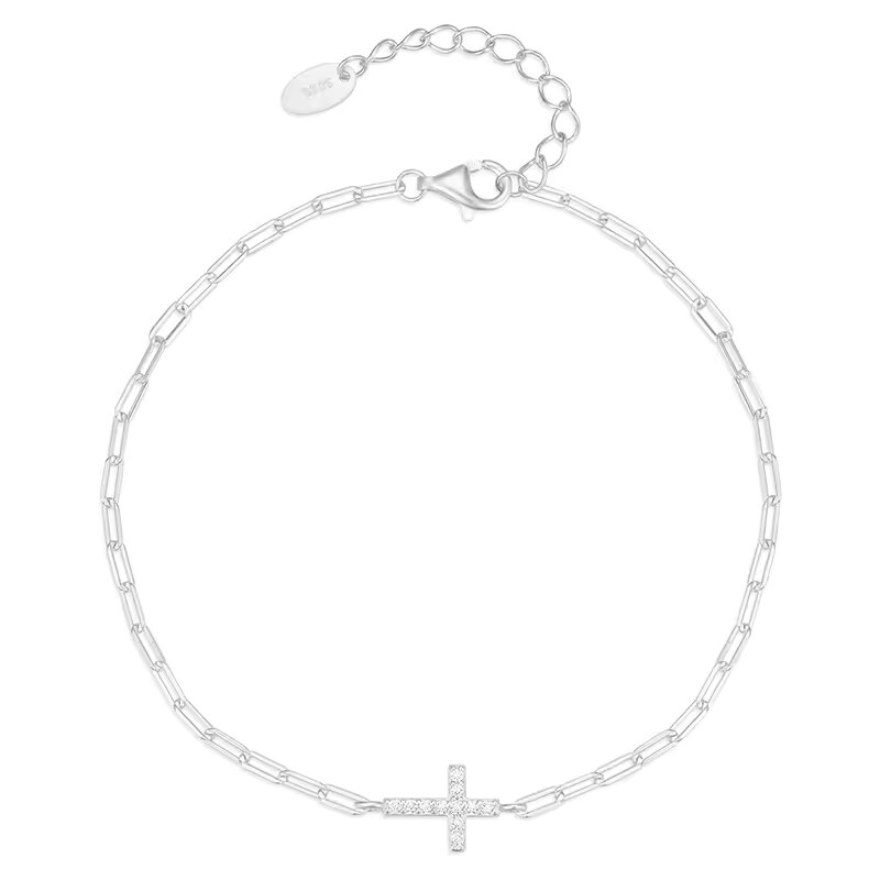 Olivie Strieborný náramok KRÍŽOK 9058 56801199