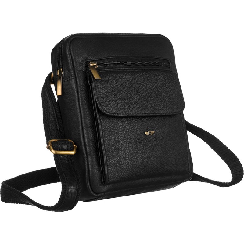 Pánska kožená messenger taška - Peterson 58386784