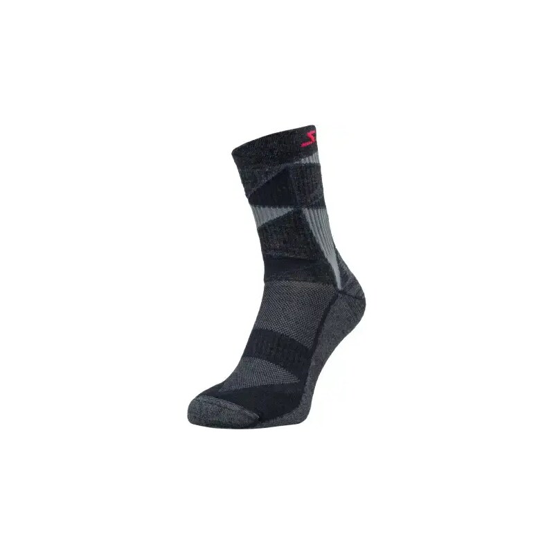 Silvini Vallonga UA1745 ponožky black/red vel. 34-35 48462375