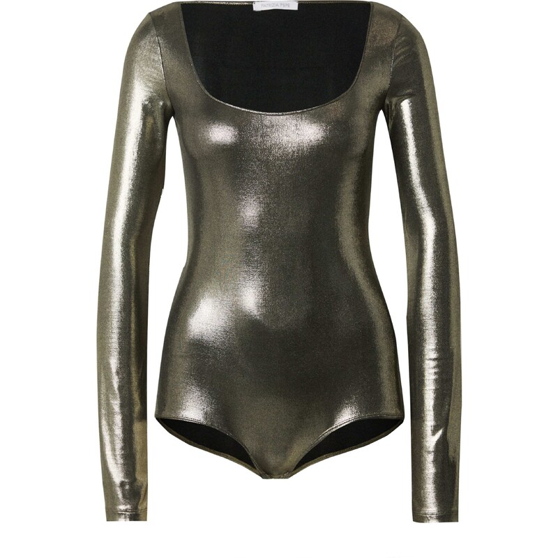 PATRIZIA PEPE Košeľové body zlatá 63147008