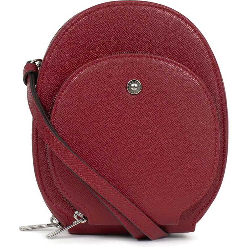 Dámska kabelka na mobil a doklady Hexagona Luen - tmavo červená 56800649