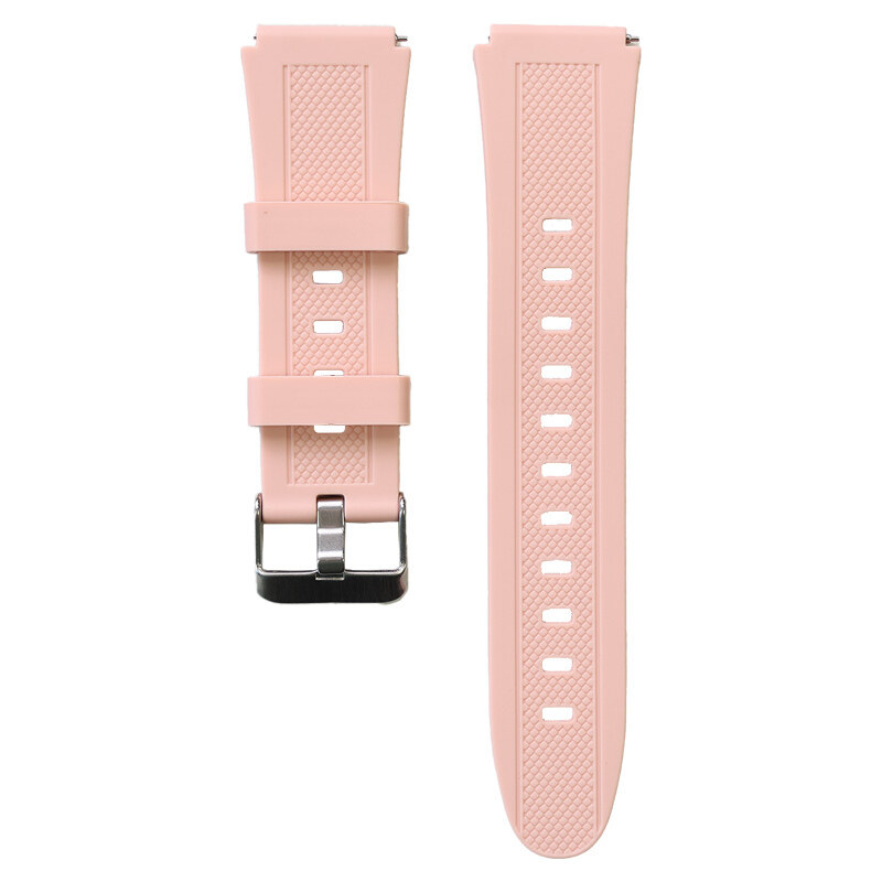 Madvell Silikónový remienok grid ružová 20mm 56822414