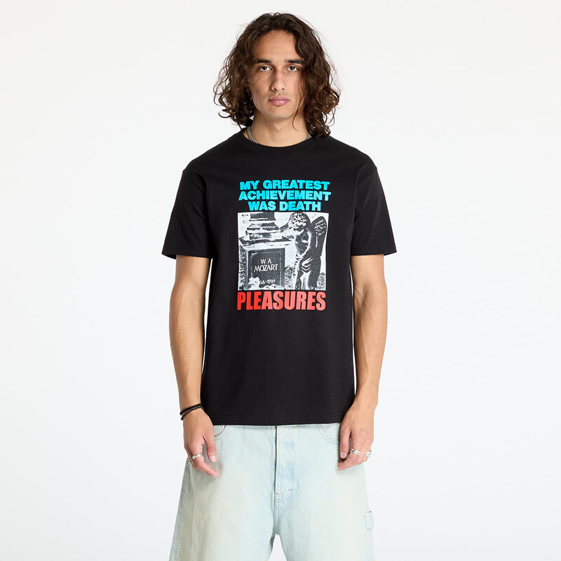 Tričko PLEASURES Wolfie T-Shirt Black S 56840039