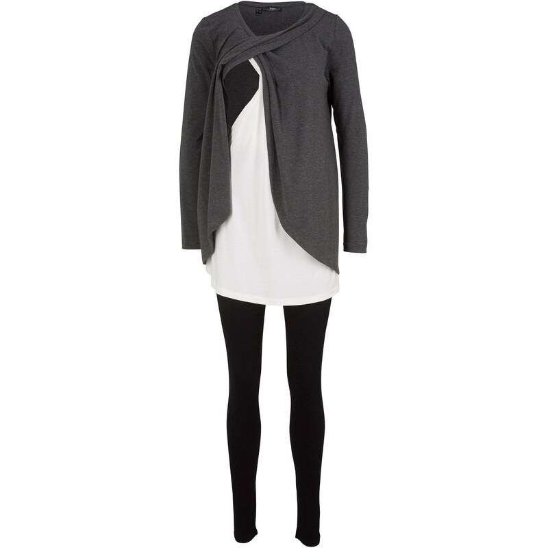 bonprix Materská sada s funkciou na dojčenie, farba čierna 44799371