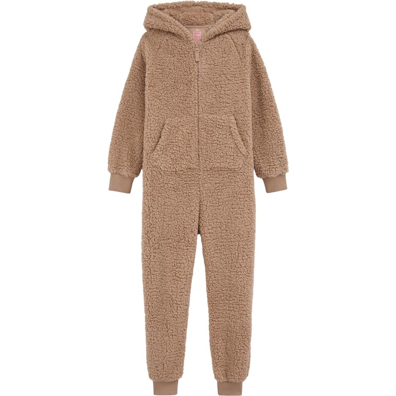 WE Fashion Overal svetlohnedá 57017842